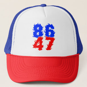 8647 Impeach Trump 47  Trucker Hat