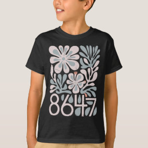 8647 Resist Subtle Floral Foxtrot Delta Tango Prot T-Shirt