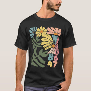 8647 Resist Subtle Floral Foxtrot Delta Tango Prot T-Shirt