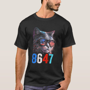 8647 retro 86 47 Cat Lovers T-Shirt