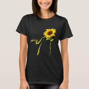 8647 Subtle Anti Trump 86 47 Cat Sunflower T-Shirt