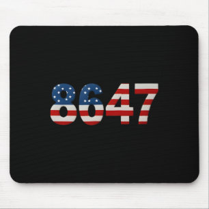 8647 Subtle Resist Trump Mouse Mat