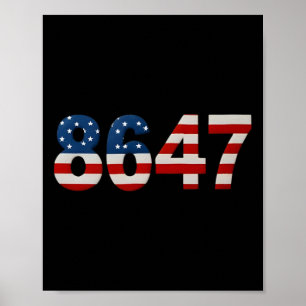 8647 Subtle Resist Trump  Poster