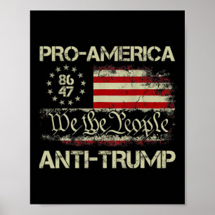 8647 We The People Pro-america Anti-trump Poster