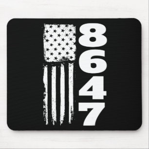 86 47 8647 Subtle Anti Trump Mouse Mat