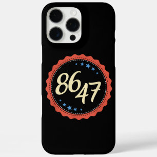 86 47 Anti Trump Funny iPhone 16 Pro Max Case