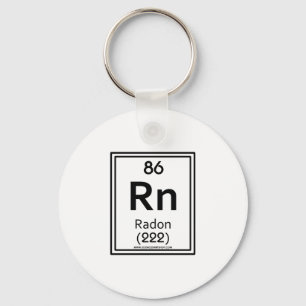 86 Radon Key Ring