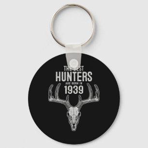 86 Year Old Deer Hunter Hunting 19&#; 86 Birthday Key Ring