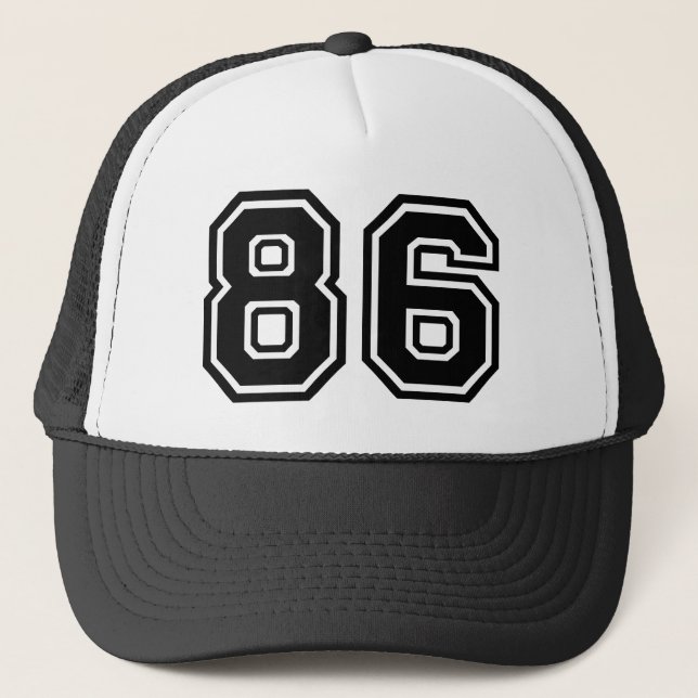86th Birthday Classic Trucker Hat (Front)
