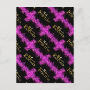 86th Birthday Postcard