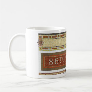 86th St NY Subway Mosaic Coffee Mug