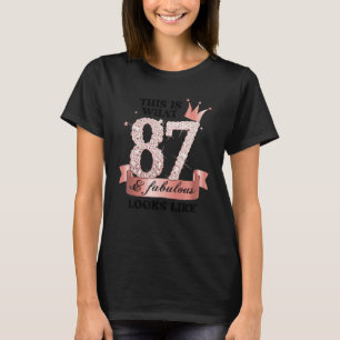 87 & Fabulous I Rose And White Party Group Candid  T-Shirt