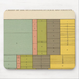 87 Occupations by race, nativity 1900 Mouse Mat