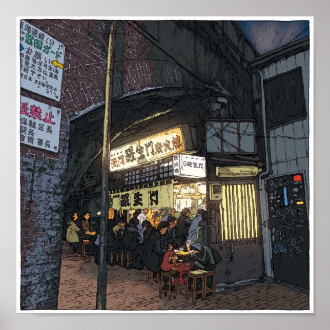 87:Rashomon/Shimbashi Poster (Front)