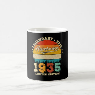 87 Year Old Awesome Since 1935 87th Birthday Gift Coffee Mug