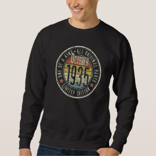 87 Year Old October 1935 87th Birthday Sweatshirt