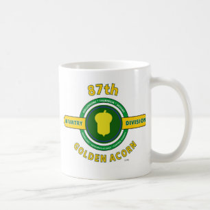 87TH INFANTRY DIVISION "GOLDEN ACORN" COFFEE MUG
