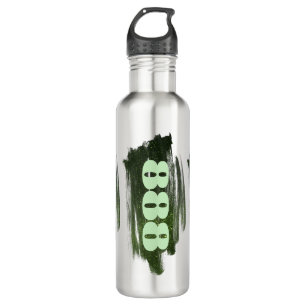 888 Green Glitter Number Abundance Manifestation 710 Ml Water Bottle