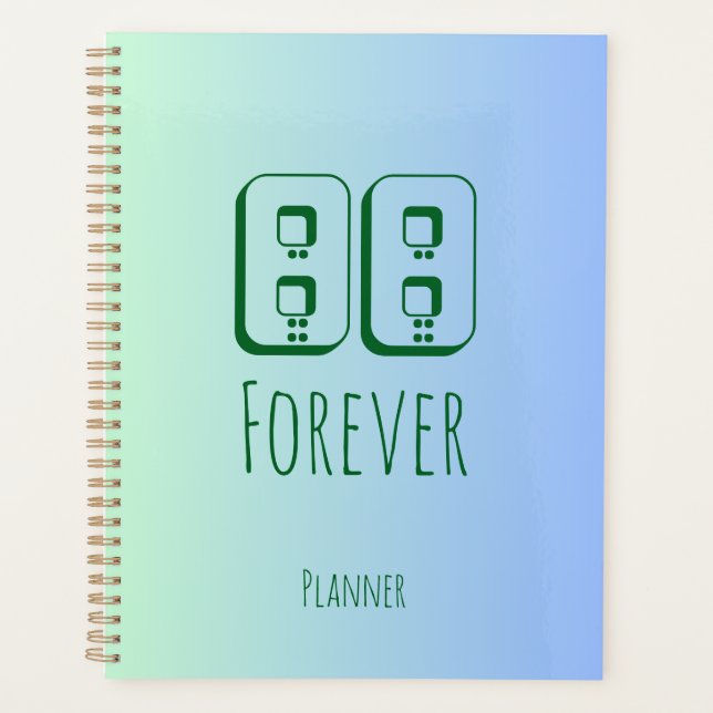 88 Forever Spiral Planner (Front)