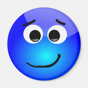 88-Free-3D-Apprehensive-Smiley-Face-Clipart-Illust Magnet