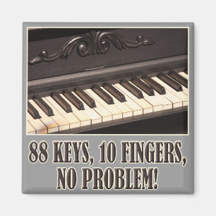 88 Keys Magnet