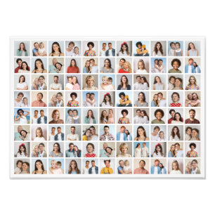 88 Photo Collage Editable Colour Photo Enlargement