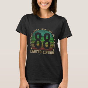88 Year Old Vintage 1938 Limited Edition 88th Birt T-Shirt