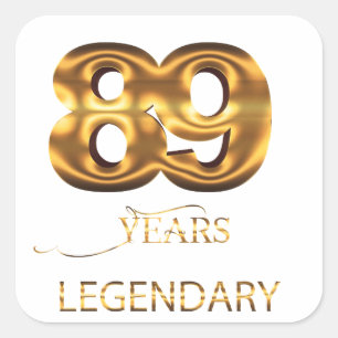 89 years legendary sticker