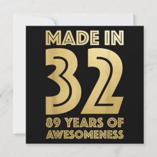 89th Birthday Gifts   Grandpa Gifts  Birthday Gift Holiday Card