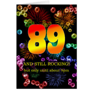 89th Birthday Still Rocking