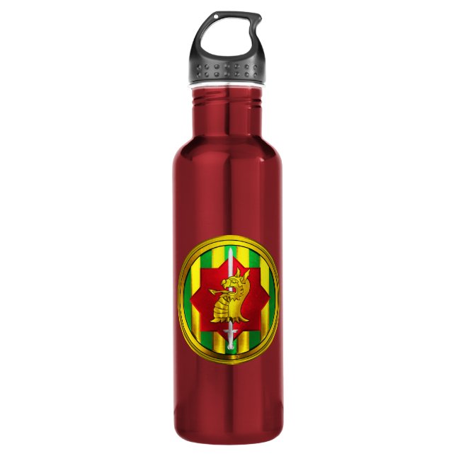 89th Military Police Brigade   710 Ml Water Bottle (Front)