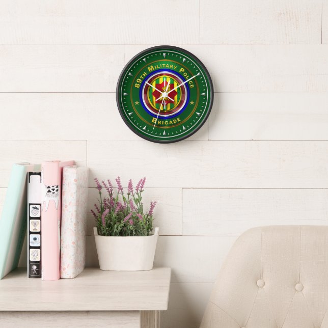 89th Military Police Brigade Clock (Reading Room)