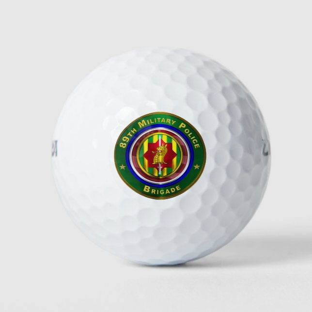89th Military Police Brigade Golf Balls (Front)