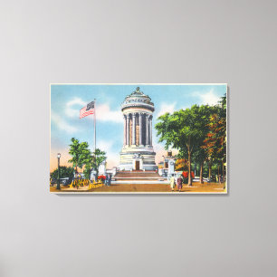 89th St & Riverside Drive Soldiers' Canvas Print