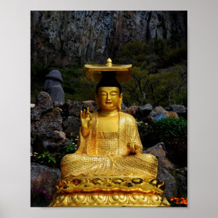 8×10 Golden Buddha Jeju-do Korea Photo Print