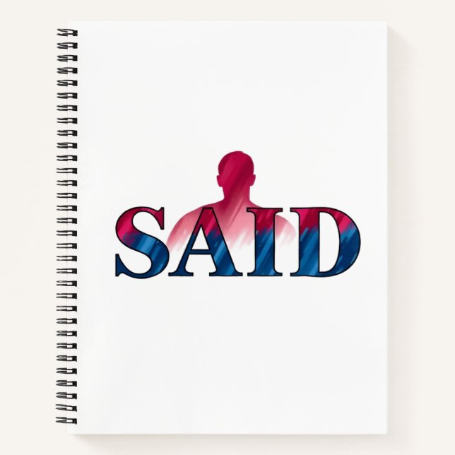 8.5" x 11" Deluxe Spiral Notebook (Front)