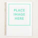 (8.5" x 11"), Hard Cover, Gold Spiral Planner<br><div class="desc">(8.5" x 11"),  Hard Cover,  Gold Spiral Planner</div>