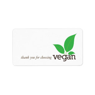 8.5 X 11 Label Sheets, Vegan
