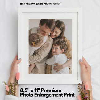 8.5" x 11" Premium Photo Enlargement Print