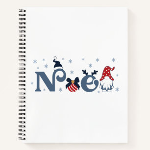 8.5" x 11" Spiral Notebook
