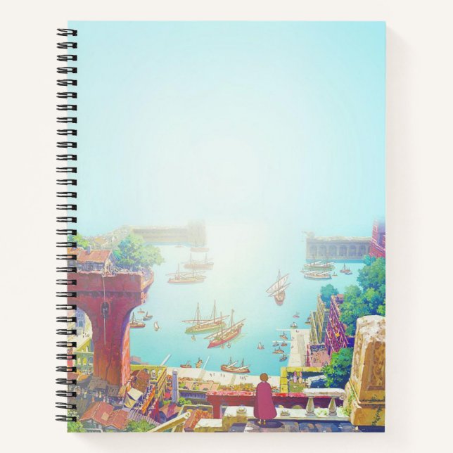 8.5" x 11" Spiral Notebook (Front)