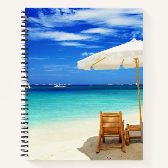 8.5" x 11" Spiral Notebook (Front)