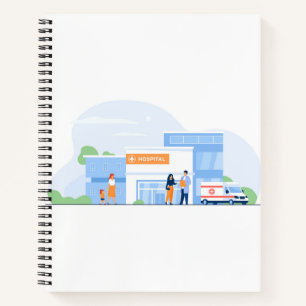 8.5" x 11" Spiral Notebook