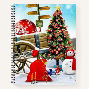 8.5" x 11" Spiral Notebook