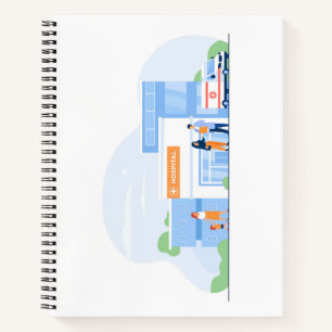 8.5" x 11" Spiral Notebook