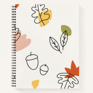 8.5" x 11" Spiral Notebook