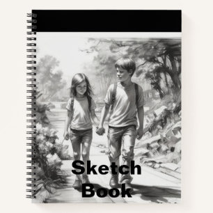 8.5" x 11" Spiral Notebook Softcover