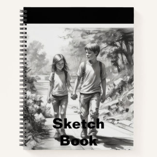 8.5" x 11" Spiral Notebook Softcover