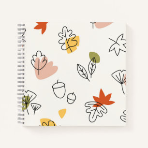 8.5" x 8.5" Spiral Notebook