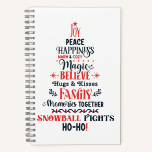 8.5" x 8.5" Spiral Notebook